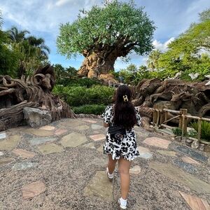 BLUSH Floral Black & White Romper